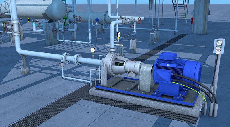 Centrifugal-Pump-3D-Oil-Gas-Refining-Petrochemical-Training